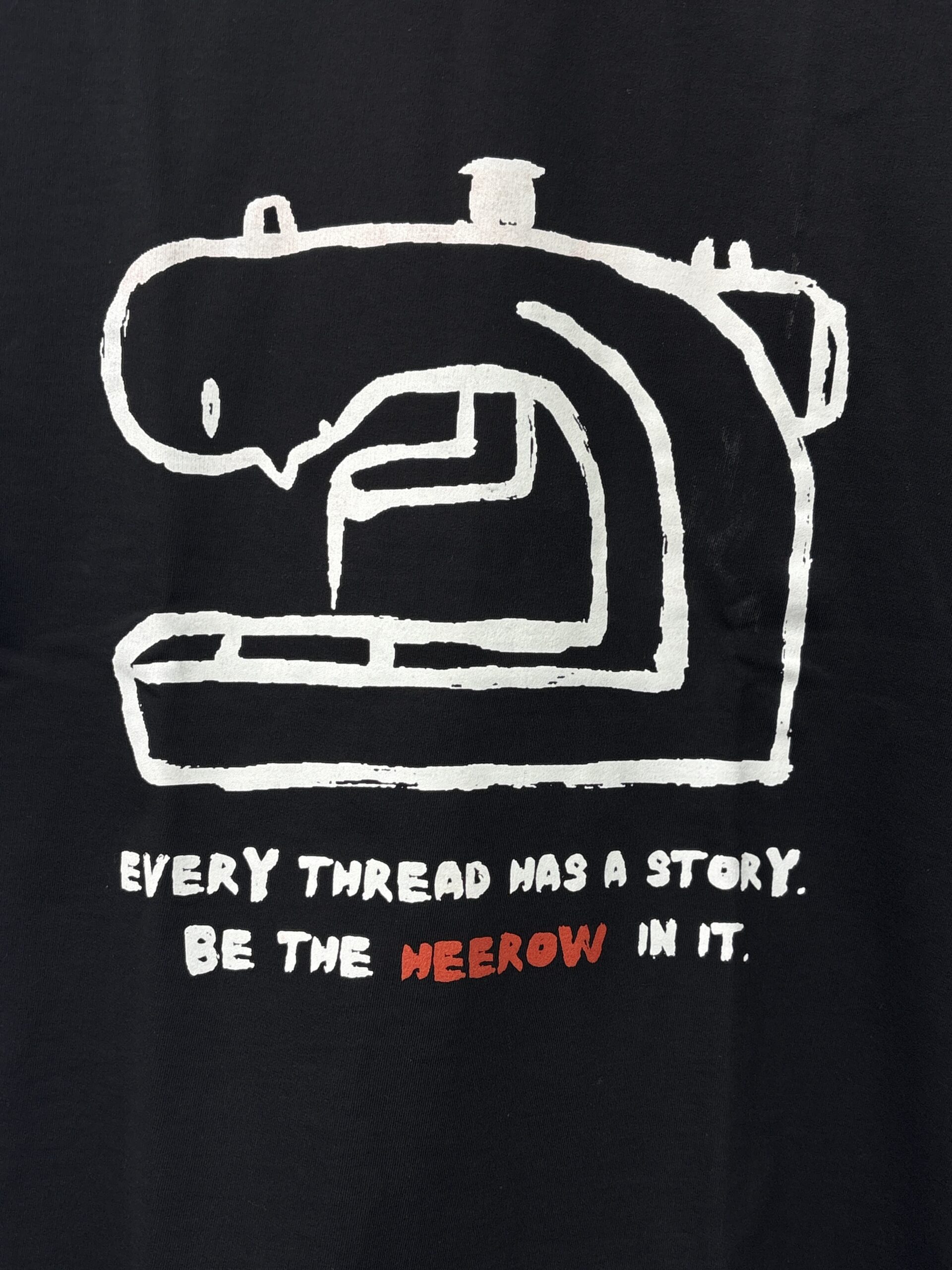 THE MAKER- BLACK OVERSIZED TEE